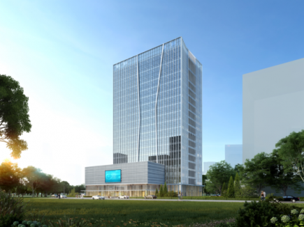 Ezpay大厦，主体结顶！